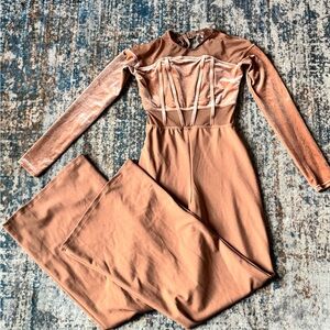 Weissman Dance Long Sleeve Jumpsuit Recital Costume